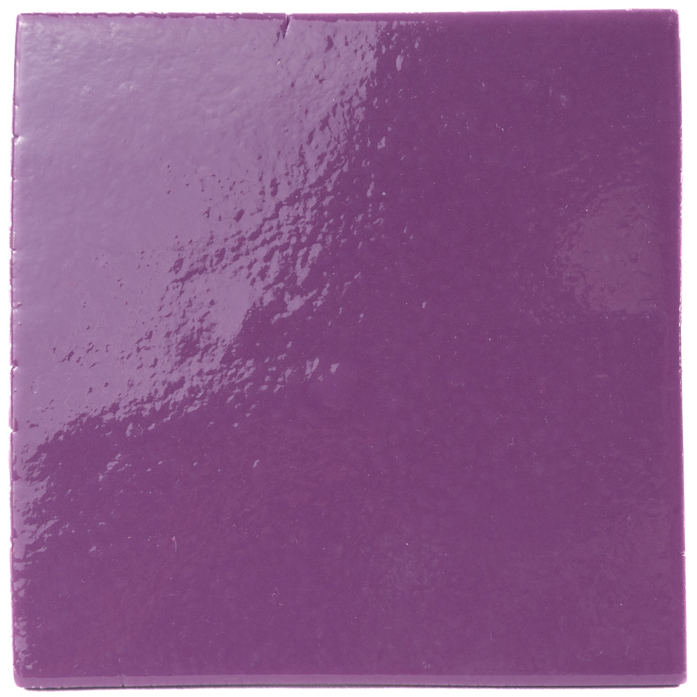 Packshot Morasutti Smalti mosaic tile – purple – 11.5 x 11.5 cm