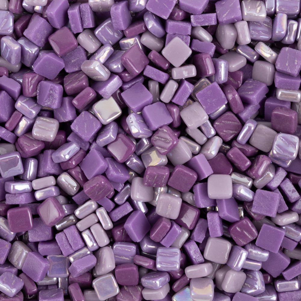 Ottoman 8mm Paars Mix
