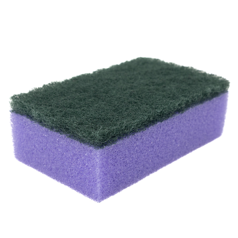 sponge - 2-sided - soft side - scrubbing side