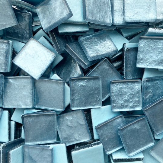 Cristallo Ondulato 20 mm Azzurro