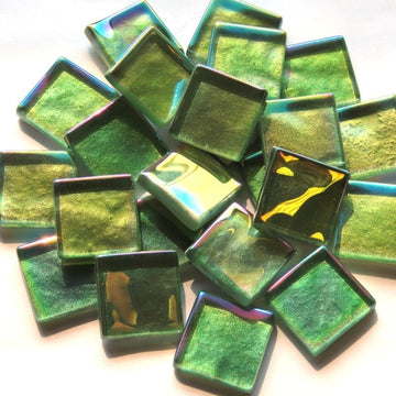Křišťálová vlnitá irizující bazalka 20 mm