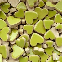 Charms Cœurs Kiwi
