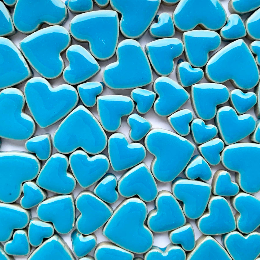 Charms Corazones Azules