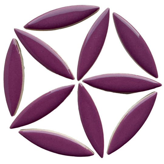 Ellipse de Céramique  Violet