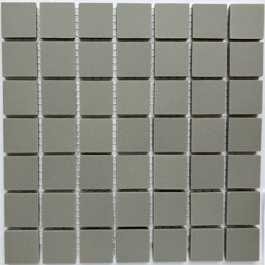 Winckelmans Ardoise – matte mosaikfliser på 20x20 mm på net