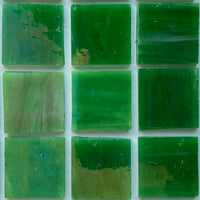 Mosaico di vetro Tiffany Glacier 20mm Sprinkhaan
