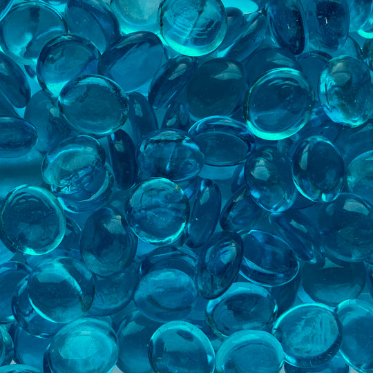 Skleněné kapky 16-20mm Vodní krystal