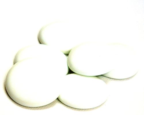 Gocce di vetro XL 30-36mm Bianco