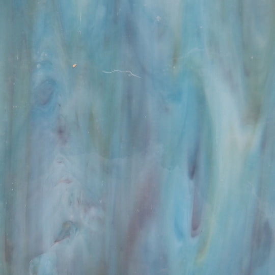 Plaque de Verre Turquoise Violet Ambre