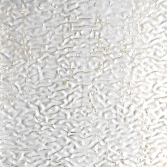 Glasplatte Kristallklar Wellig