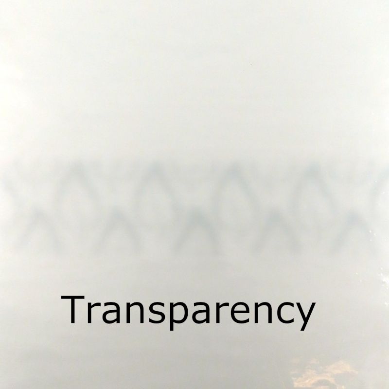 Glasplatte Eierschalenweiß