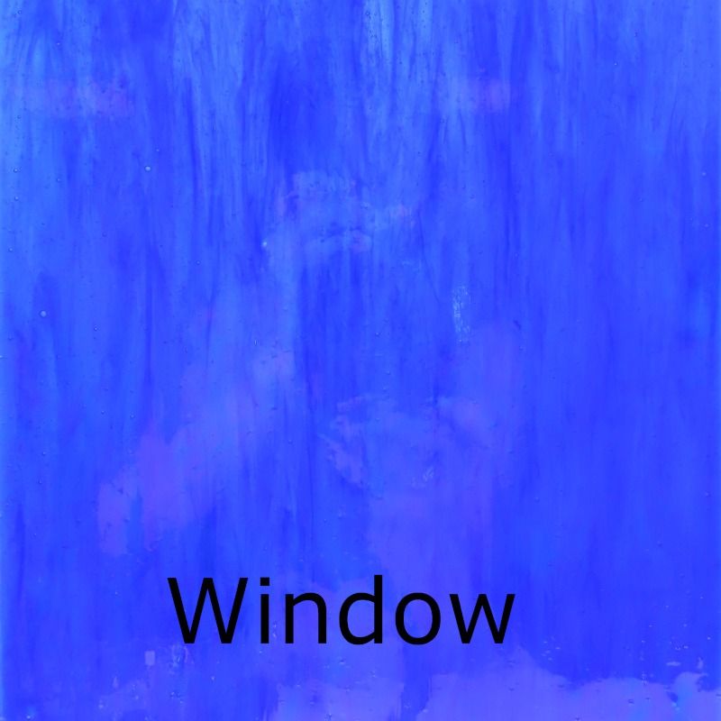 Glasplatte Kobalt Irisierend