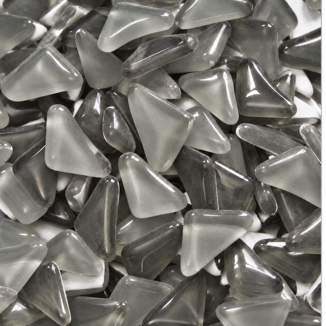 Skleněné puzzle Černá dahlia