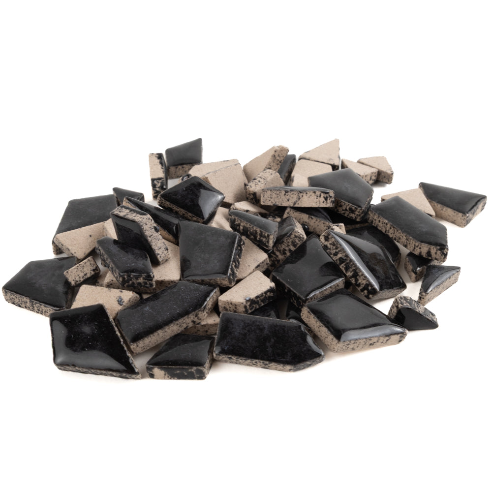 Mini keramické puzzle Černá