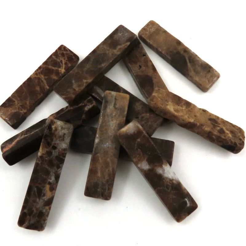 Bastoncini di marmo Marrone Scuro