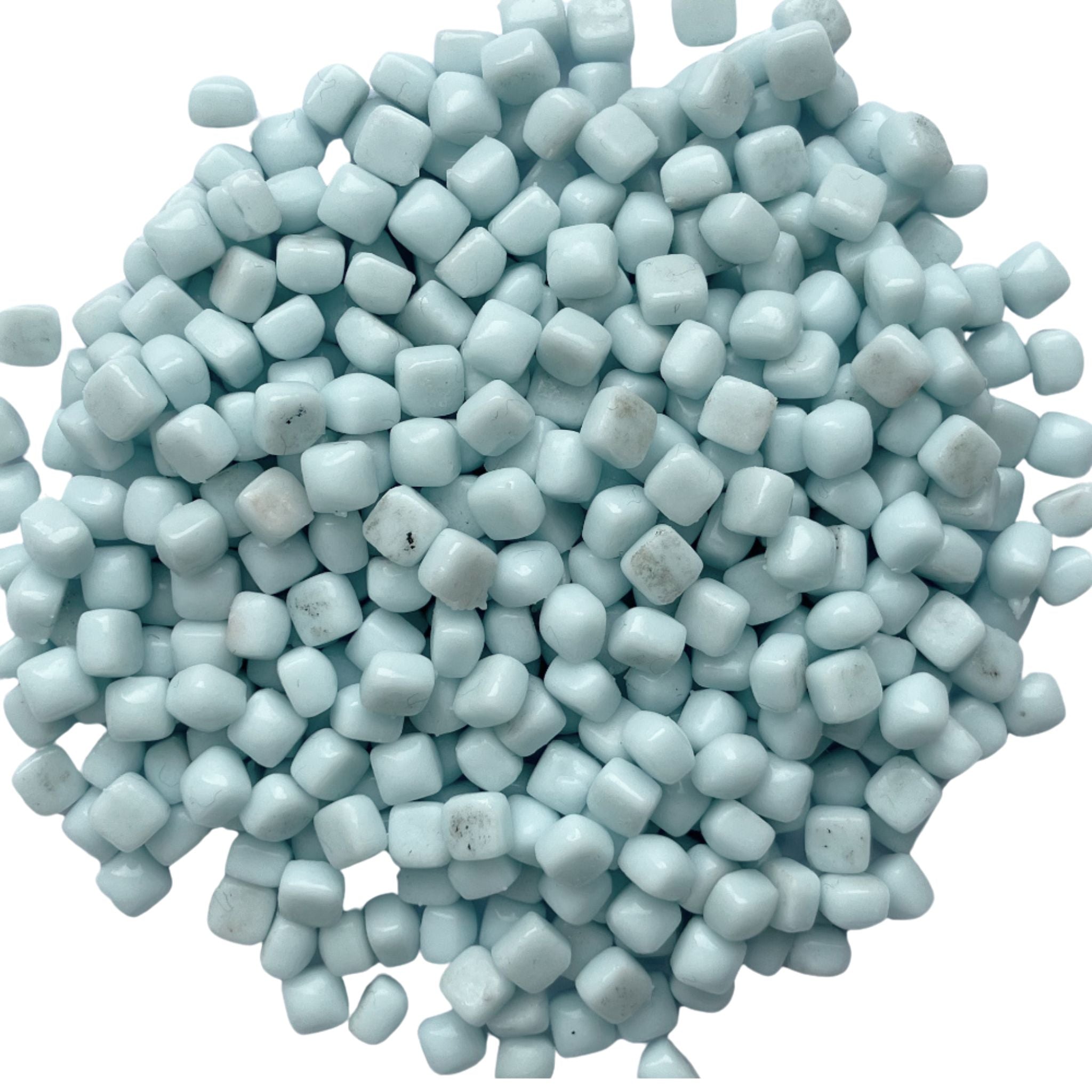 Micro Glass Cubes 4,8mm Aqua - mosaicshop