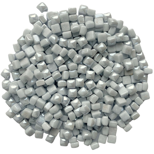 Mikro skleněná mozaika 4,8mm Perleťový Alabastr