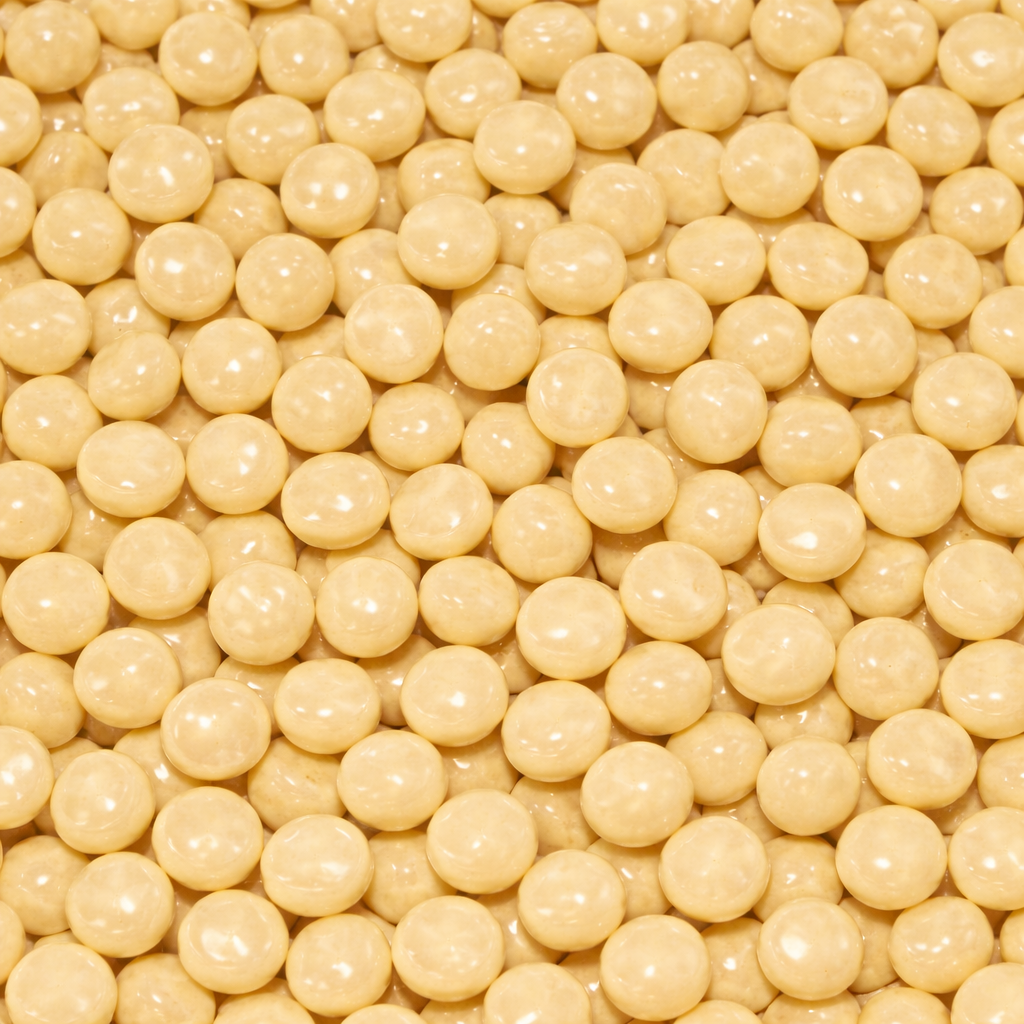 Mini kółeczka 8mm kremowe