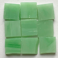Detail of Tiffany Glacier Melon with nine glass tiles