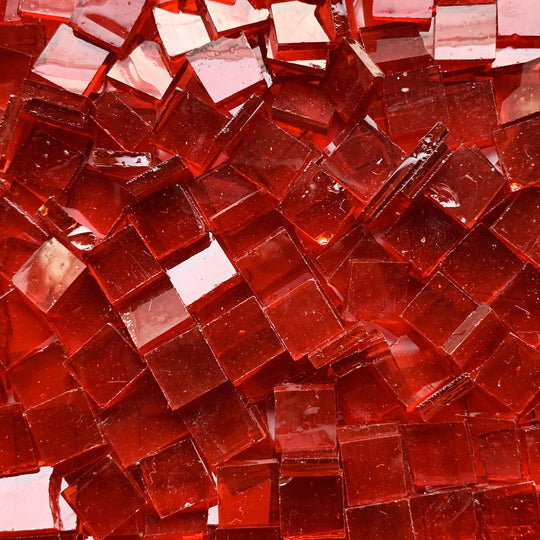 Glacier Tiffany Glass Mosaic 15mm – Ruby