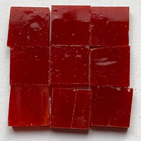 Mosaico de Vidrio Tiffany Glacier 10mm Rojo Coral