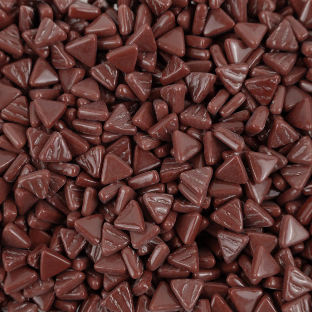 Packshot Mini Glass Mosaic Triangle – bordeaux – 8mm