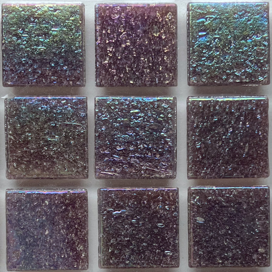 Mosaico di vetro iridescente 20mm Mangostano