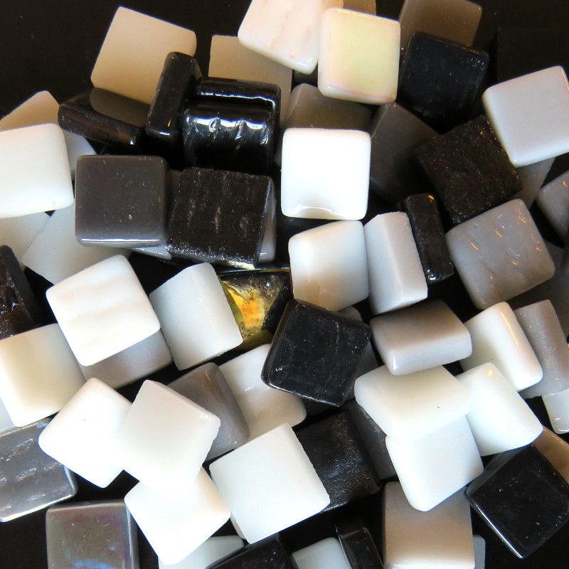 Ottoman 12mm Czarny-Bialy Mix