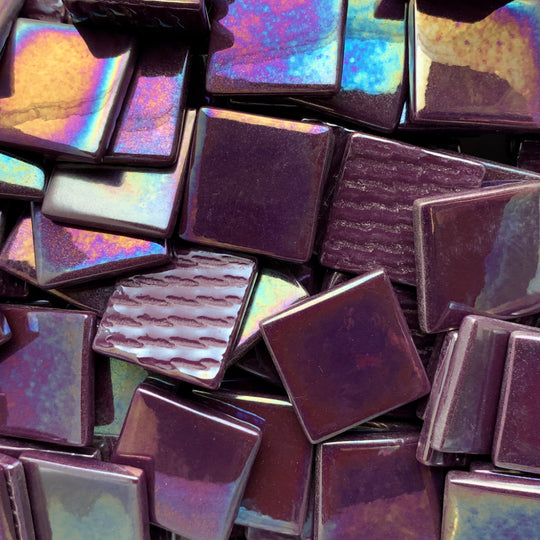 Pâte de Verre Perleťová 25 mm Hrozen