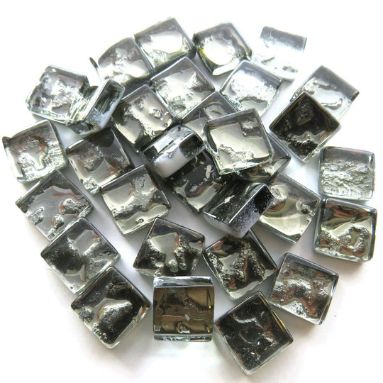 Mosaico di vetro Specchio 10mm Argento Texture