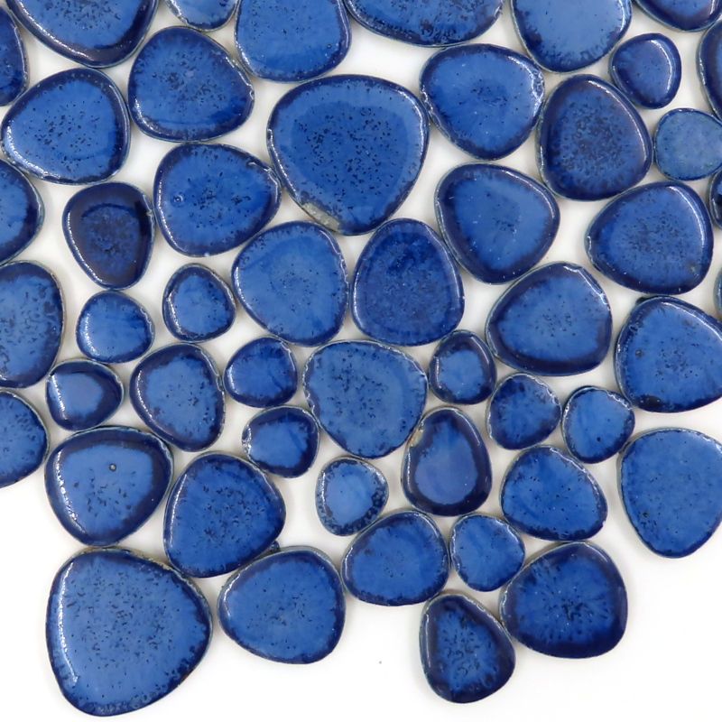 Seixos Cerâmicos Azul Profundo (Soltos)