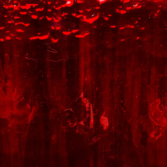 Gekleurde Spiegel Donkerrood