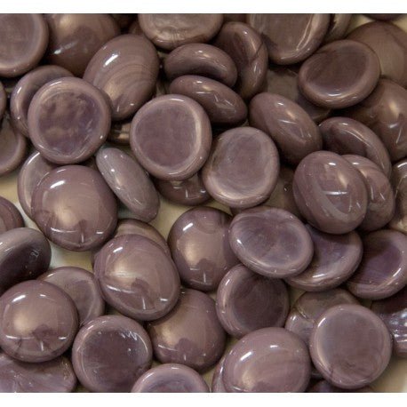 Skleněné kapky 16-20mm Švestka