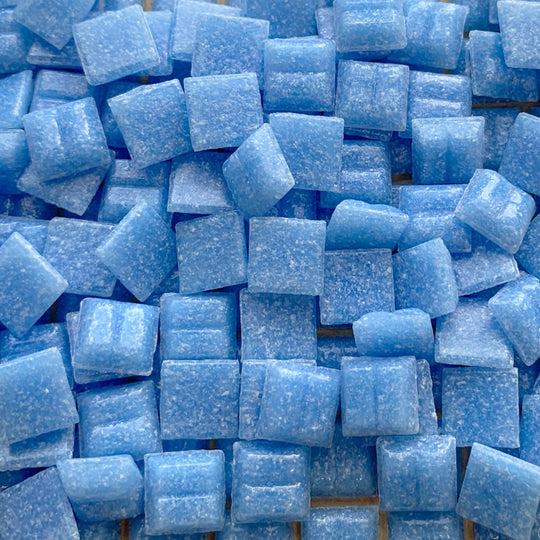 Pâtes de Verre 10mm  Ciel Bleu