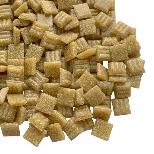 Skleněná mozaika 10mm karamelová