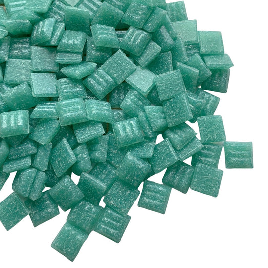 Skleněná mozaika 10mm mořská modř