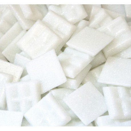 Vetro mosaico 20mm Bianco ghiaccio