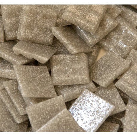 Pâtes de Verre Standard 20mm  Gris Souris