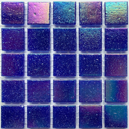 Mosaico di vetro iridescente 20mm Paua
