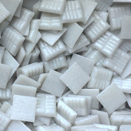 Murano Glass Mosaic 20mm  Light Grey