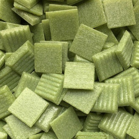 Mosaico di vetro Murano 20mm Erba Marina