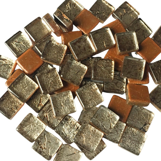 Skleněná mozaika Zrcadlo 10mm Cín