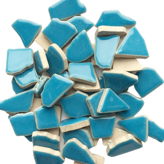 Puzzle in ceramica blu mare