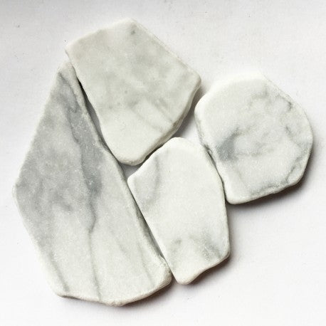 Marmo Poligono Bianco Carrara