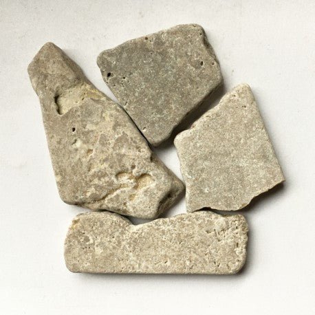 Marmo Poligono Travertino Noce