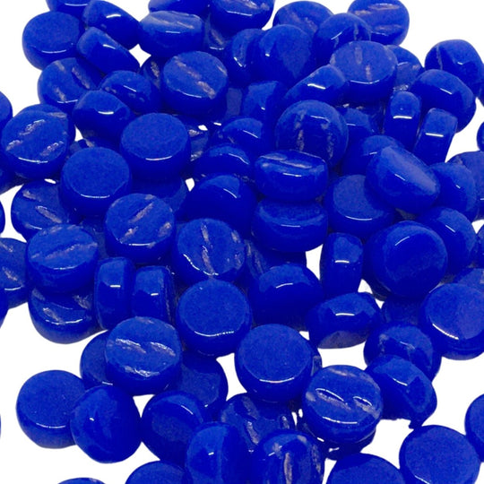 Dots 8mm  Brilliant Blue