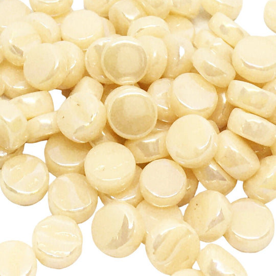 Mini Círculos Nácar 8mm Rubor Rosa