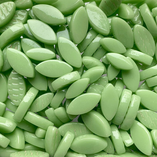 Ottoman květní lístky mátově zelená