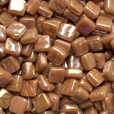 Ottoman Pearlised 8mm   Brown Sugar