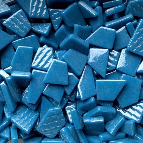 Ottoman Puzzels Donkerblauw Meer